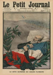 Poslední sen Velkého vlastence, Paul Deroulede, ilustrace přední obálky z 